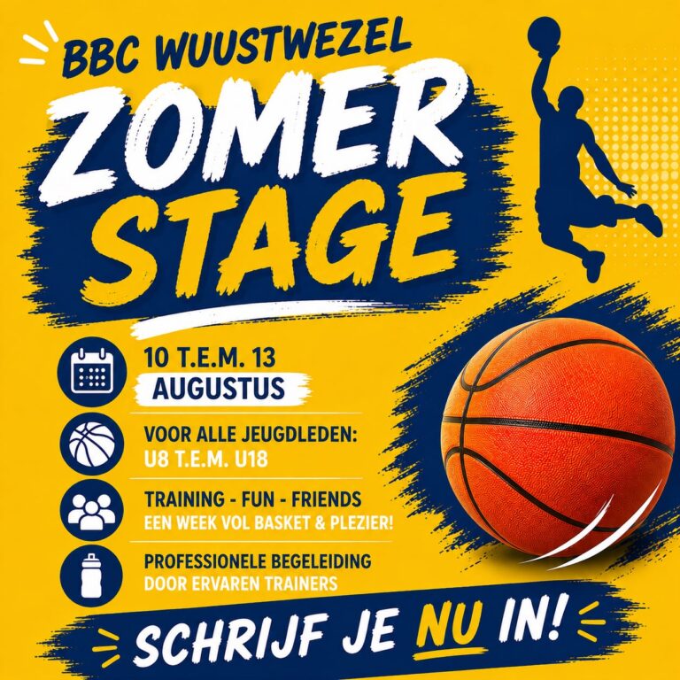zomerstage 10-13 aug 2026
